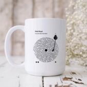 Dark Side Of The Moon Turntables Vinyl Lyric White Mug 4 - OtherBrick