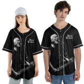 David Gilmour Luck And Strange Pink Floyd Baseball Jersey Couple Front - OtherBrick
