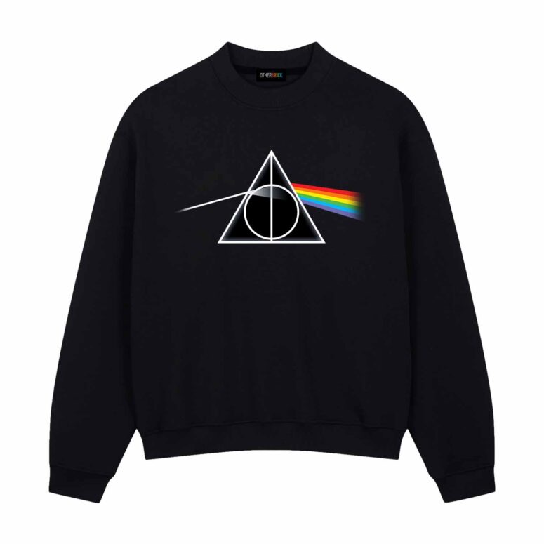 Deathly Hallows x Dark Side Of The Moon Pink Floyd Shirt Deathly Hallows x Dark Side Of The Moon Pink Floyd Shirt