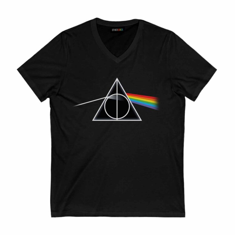 Deathly Hallows x Dark Side Of The Moon Pink Floyd Shirt Deathly Hallows x Dark Side Of The Moon Pink Floyd Shirt