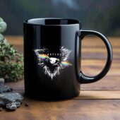 Flare Eyes Dark Side Of The Moon Black Mug 2 - OtherBrick