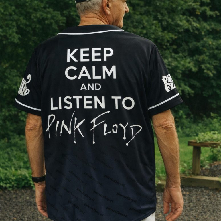 Keep Calm And Listen To Pink Floyd Dark Side Of The Moon Baseball Jersey