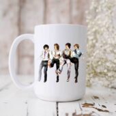 Pink Floyd 1967 Hand Drawing Art White Mug 2 - OtherBrick