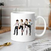 Pink Floyd 1967 Hand Drawing Art White Mug 4 - OtherBrick