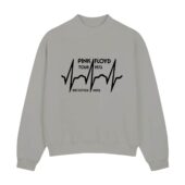 Pink Floyd 1973 Heartbeat Backstage Pass Front Sweatshirt White - OtherBrick