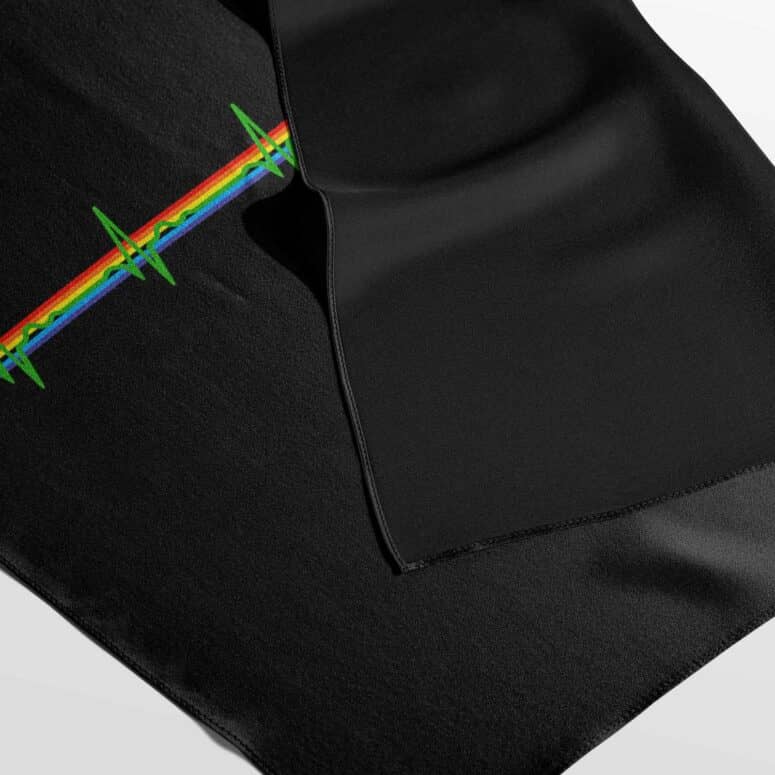 Pink Floyd Heart Beat Poly Scarf Pink Floyd Heart Beat Poly Scarf