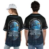 Pink Floyd Lake Reflection How I Wish You Were Here Baseball Jersey Couple Back - OtherBrick