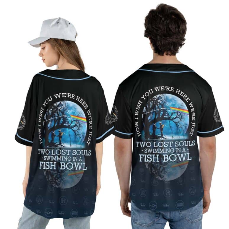 Pink Floyd Lake Reflection How I Wish You Were Here Baseball Jersey