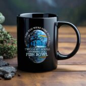 Pink Floyd Lake Reflection How I Wish You Were Here Black Mug 4 - OtherBrick