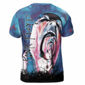 Pink Floyd Screaming Face The Wall Painting Back - OtherBrick