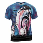 Pink Floyd Screaming Face The Wall Painting Front - OtherBrick