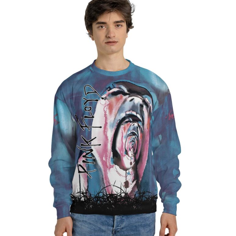 Pink Floyd Screaming Face The Wall Painting Shirt Pink Floyd Screaming Face The Wall Painting Shirt