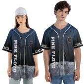 Stairway To The Moon Pink Floyd Baseball Jersey Couple Front - OtherBrick