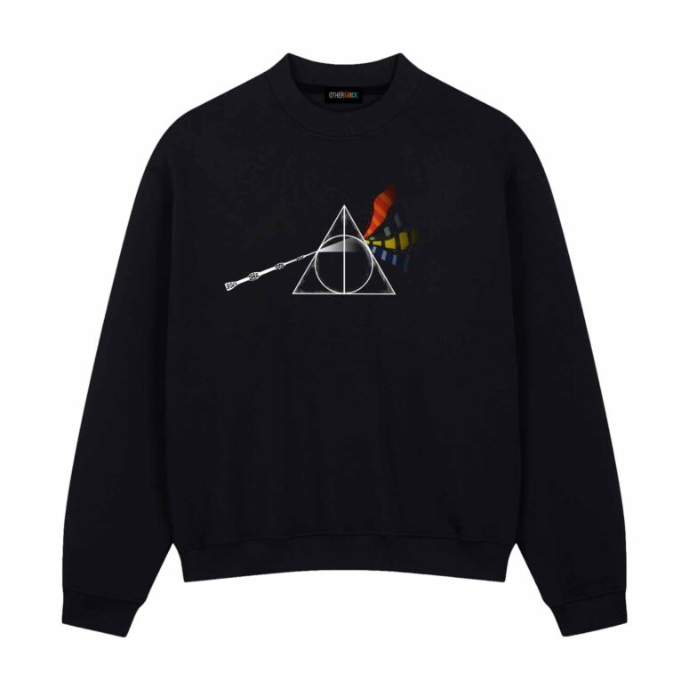 The Dark Side of the Deathly Hallows Pink Floyd Shirt
