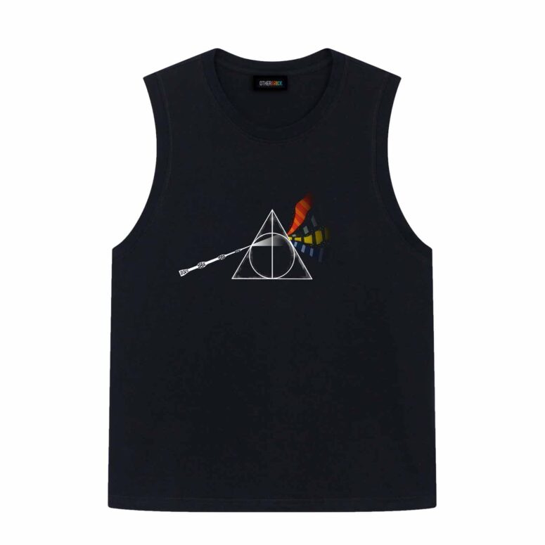 The Dark Side of the Deathly Hallows Pink Floyd Shirt