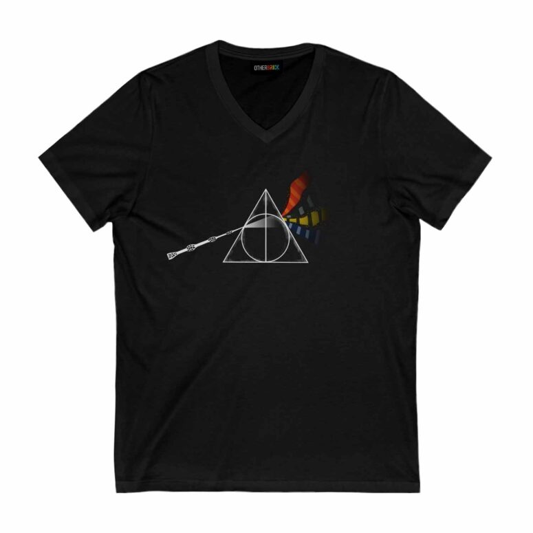 The Dark Side of the Deathly Hallows Pink Floyd Shirt