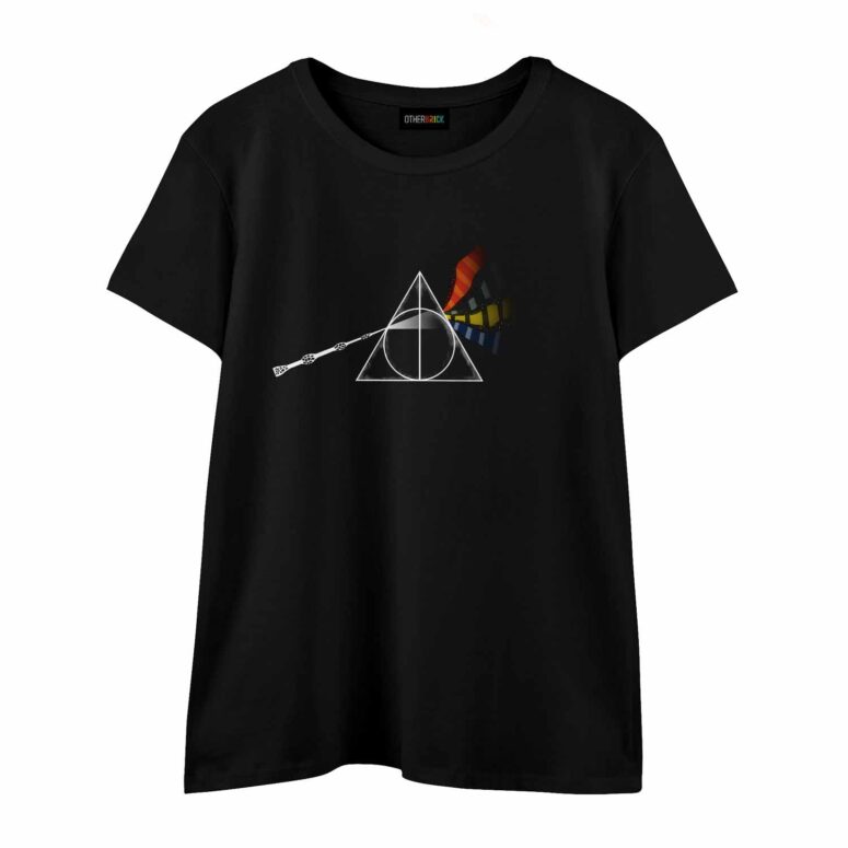 The Dark Side of the Deathly Hallows Pink Floyd Shirt