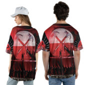 The Wall Show Pink Floyd Baseball Jersey Couple Back - OtherBrick
