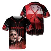 The Wall Show Pink Floyd Baseball Jersey Front Back - OtherBrick