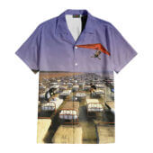 Hawaiian Shirt Front B A Momentary Lapse Of Reason Album Cover 1987 Hawaiian Shirt - OtherBrick