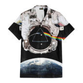 Hawaiian Shirt Front B Dark Side Of The Moon Astronaut Hawaiian Shirt - OtherBrick