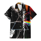 Hawaiian Shirt Front B I Have Been Mad For Fucking Years Dsotm 1973 Acid Wash Hawaiian Shirt - OtherBrick