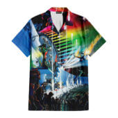 Hawaiian Shirt Front B Interestellar Show Pink Floyd Colorful Hawaiian Shirt - OtherBrick