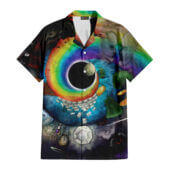 Hawaiian Shirt Front B Pink Floyd Album Collage Art Hawaiian Shirt - OtherBrick