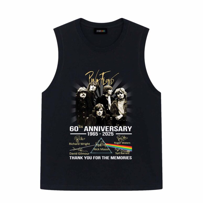 60th Anniversary 1965 – 2025 Thanks for the Memories Albums Pink Floyd Shirt 60th Anniversary 1965 – 2025 Thanks for the Memories Albums Pink Floyd Shirt
