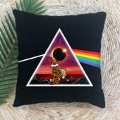 Calvin And Hobbes Looking For Dark Side Of The Moon Moon Solar Eclipse Cushion Pillow 3 - OtherBrick