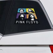 Car Decal2 David Gilmour Roger Waters Rick Wright And Nick Mason Pink Floyd Car Sticker - OtherBrick