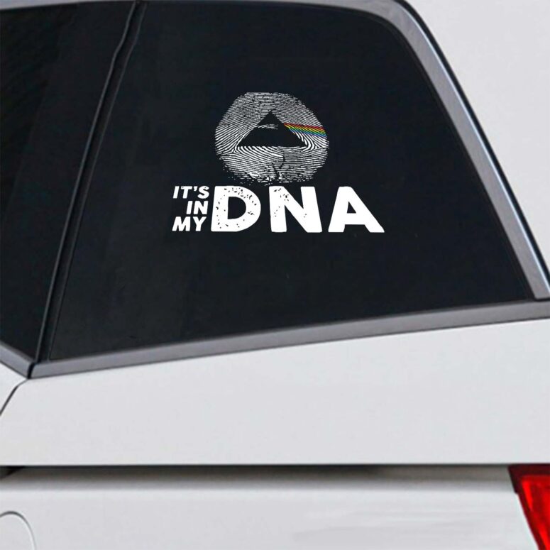 Pink Floyd in My DNA Car Sticker
