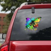 Car Decal3 Nick Mason Butterfly X Dark Side Of The Moon Car Sticker - OtherBrick