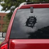 Car Decal3 Pink Floyd The Wall Car Sticker - OtherBrick