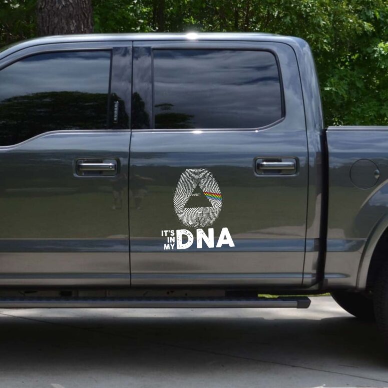 Pink Floyd in My DNA Car Sticker