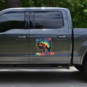 Car Decal4 Psychedelic Animals Pig Car Sticker - OtherBrick