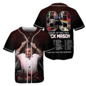 David Gilmour Luck And Strange Is My Supper Power Baseball Jersey Front Back - OtherBrick