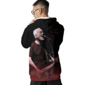David Gilmour Pink Floyd Hoodie Back - OtherBrick