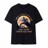 Jack Skellington Comfortably Numb Dark Side Of The Moon Pink Floyd Front Tshirt Black - OtherBrick