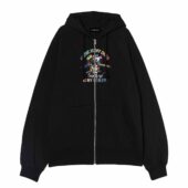 Music Is My Drug Pink Floyd Is My Dealer Front Ziphoodie Black - OtherBrick