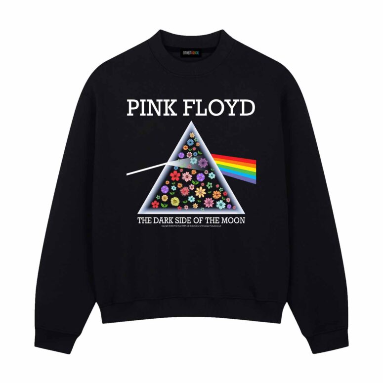 Pink Floyd The Dark Side Of The Moon Flowers Shirt Pink Floyd The Dark Side Of The Moon Flowers Shirt