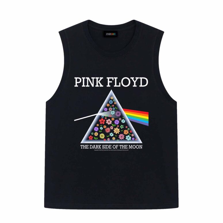 Pink Floyd The Dark Side Of The Moon Flowers Shirt Pink Floyd The Dark Side Of The Moon Flowers Shirt