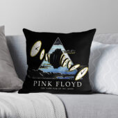 Pink Floyd The Dark Side Of The Moon 50th Melting Clocks Cushion Pillow - OtherBrick