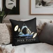 Pink Floyd The Dark Side Of The Moon 50th Melting Clocks Cushion Pillow 2 - OtherBrick