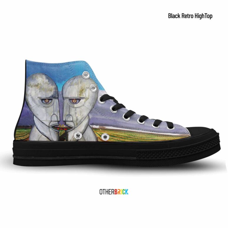 Pink Floyd The Wall Division Bell Canvas Shoes