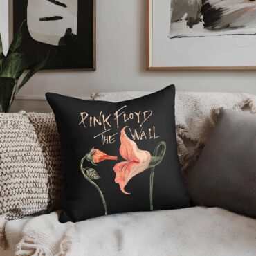 The Fecking Flowers The Wall Pink Floyd Cushion Pillow
