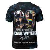 Shirt Back 60 Years Of 1964 2024 Roger Waters 2024 - OtherBrick