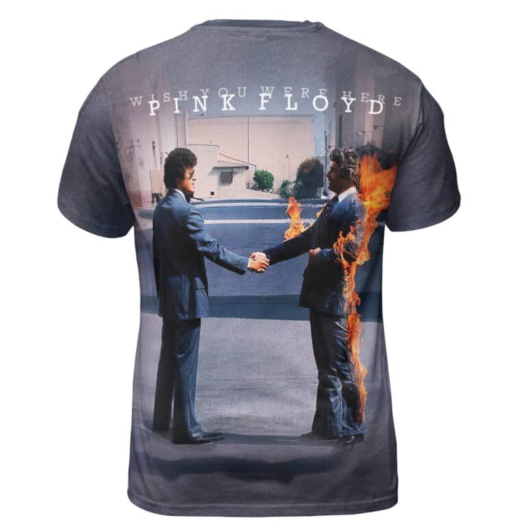 Pink Floyd The Wall Album And HandShake Wish You Were Here Shirt