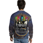 Sweater Back Pulse Ring Of Rainbow 60th Anniversary 1965 2025 Pink Floyd Hoodie - OtherBrick