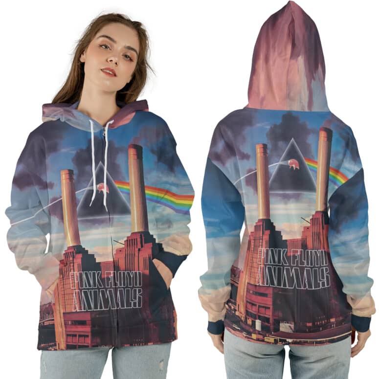Pink Floyd Animals x Dark Side Of The Moon Shirt